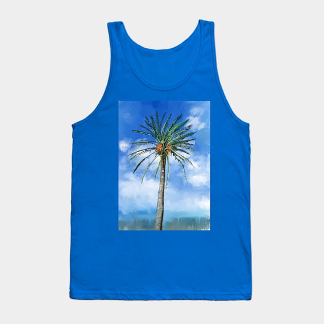 Palm tree Tank Top by Mimie20